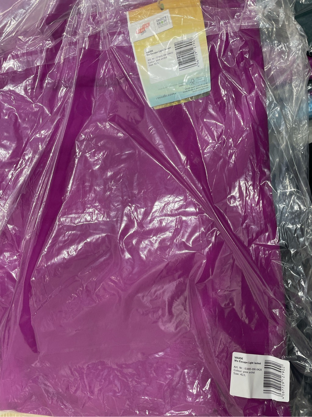 Áo khoác nữ Vaude Escape Light 2