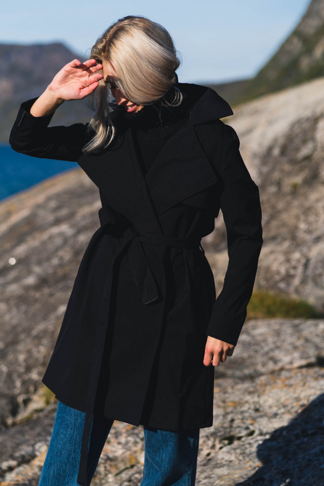 Áo khoác Mangto Nữ Yr Coat BRGN