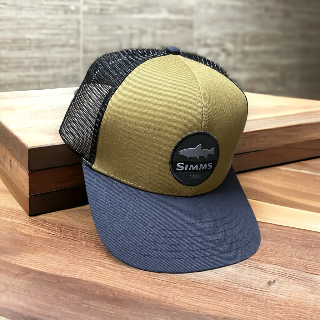 Mũ Simms Trout Patch Trucker Hat