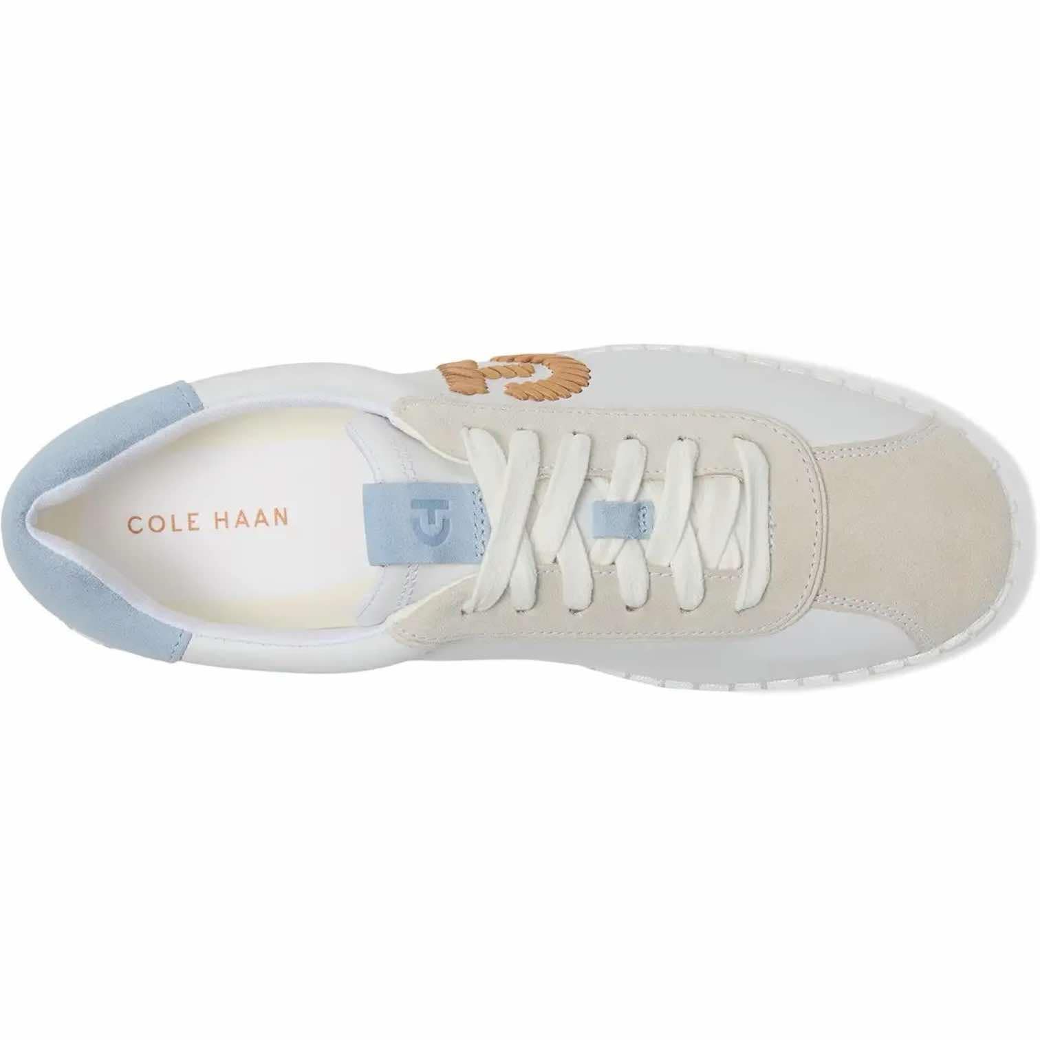 Giày nữ Cole Haan hoạ tiết thêu phối da