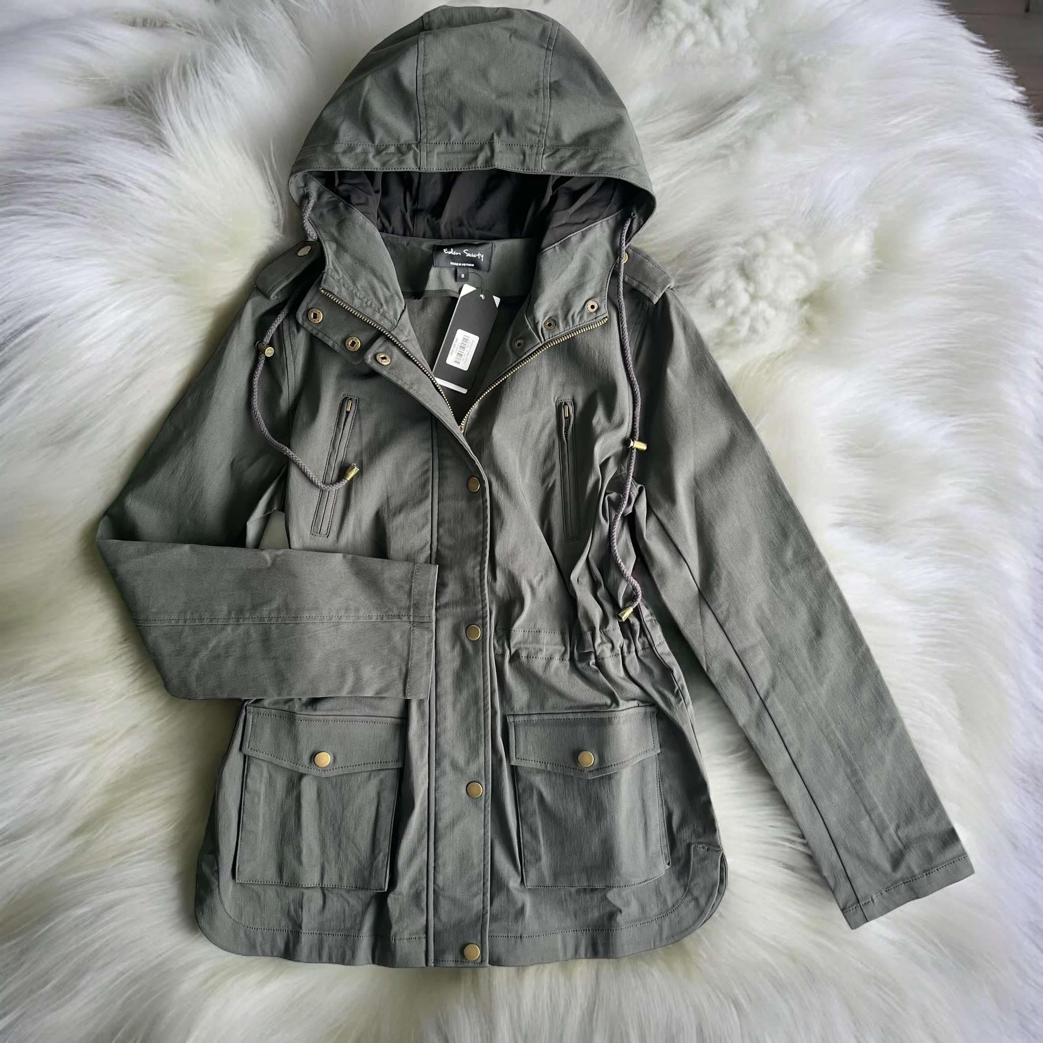 Áo khoác Hoodie nữ Eden Society