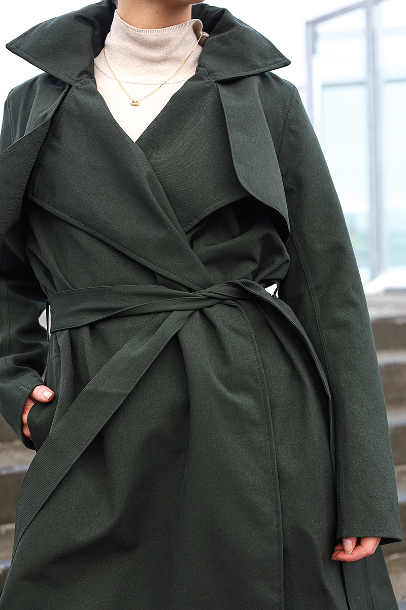 Áo khoác Mangto Nữ Yr Coat BRGN