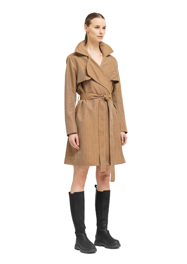 Áo khoác Mangto Nữ Yr Coat BRGN