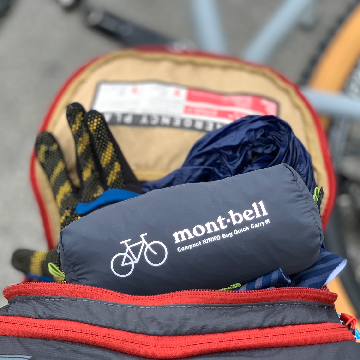 Montbell Compact RINKO Bag for Folding Bike