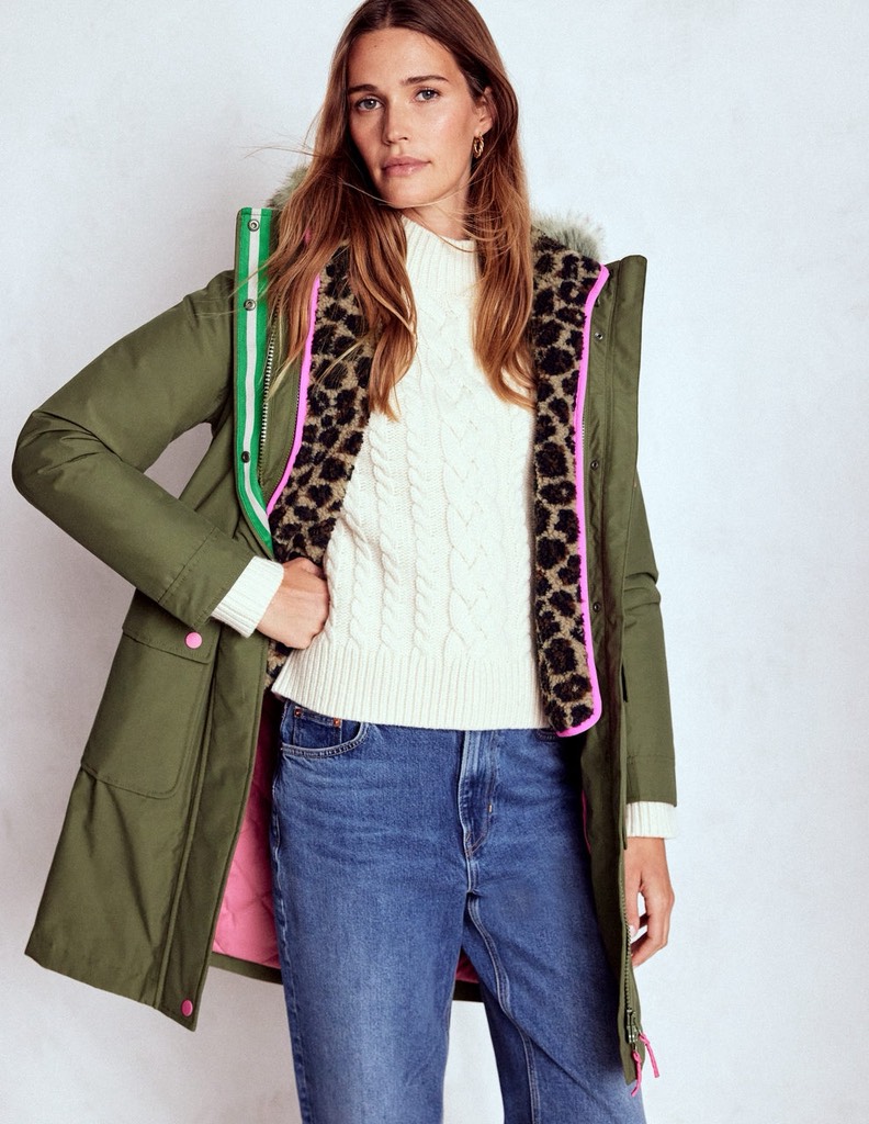Áo khoác Parka nữ 4in1 Boden