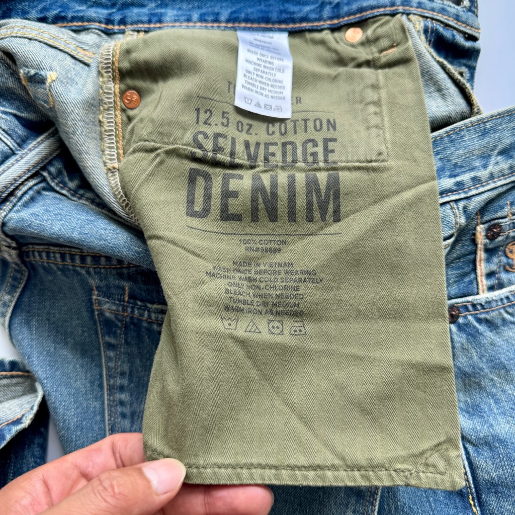 Quần jeans nam T.S ClassicFit Selvedge