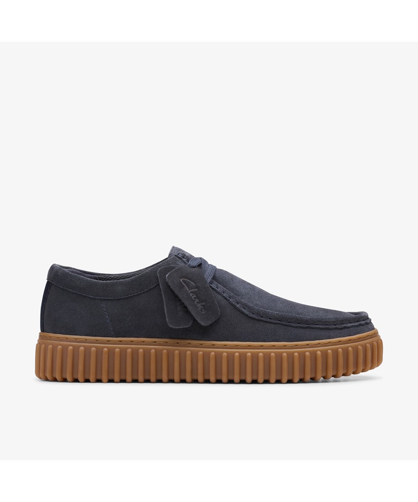 Giày da lộn Clarks Torhill Hi Low