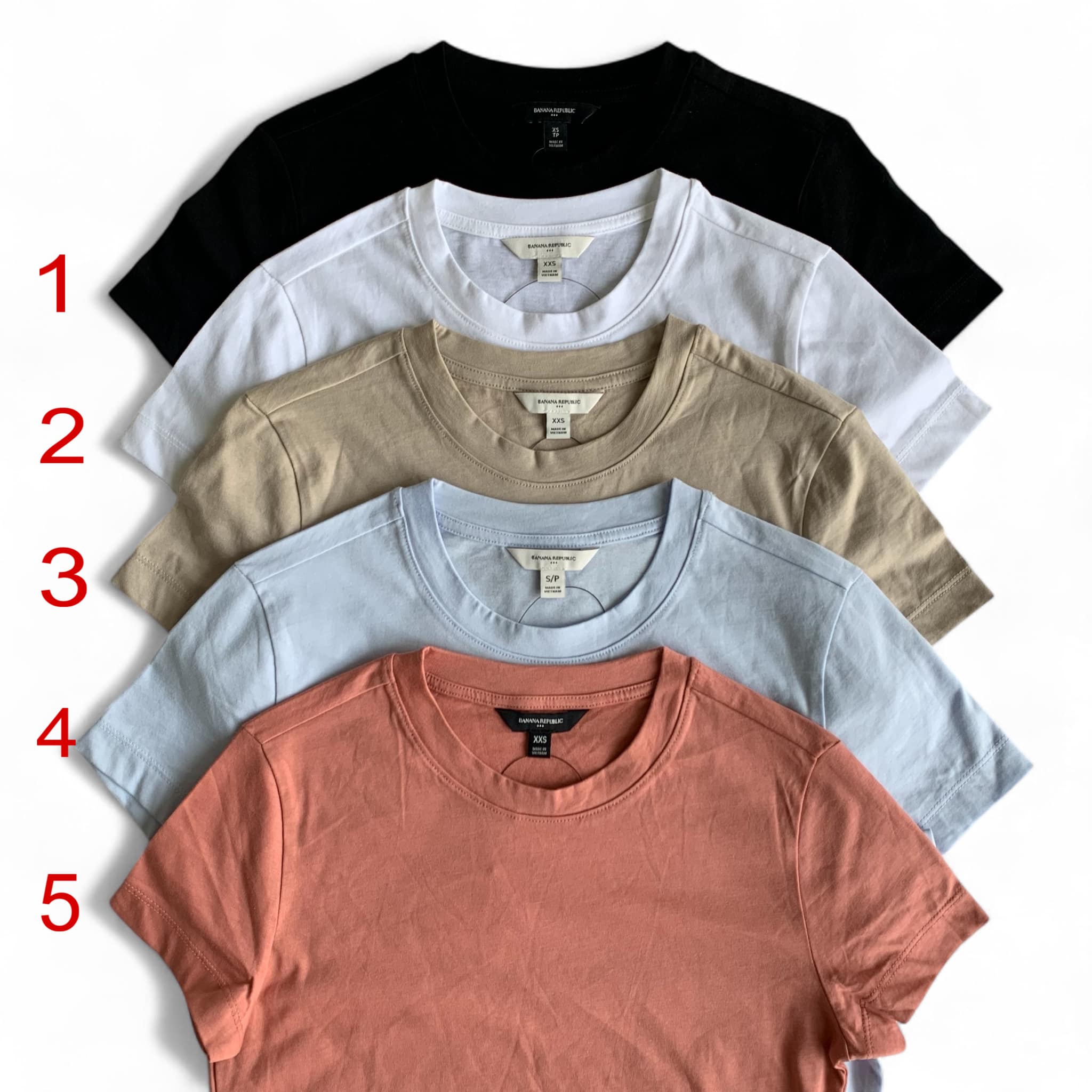 Áo phông nữ Banana Republic (Slim)