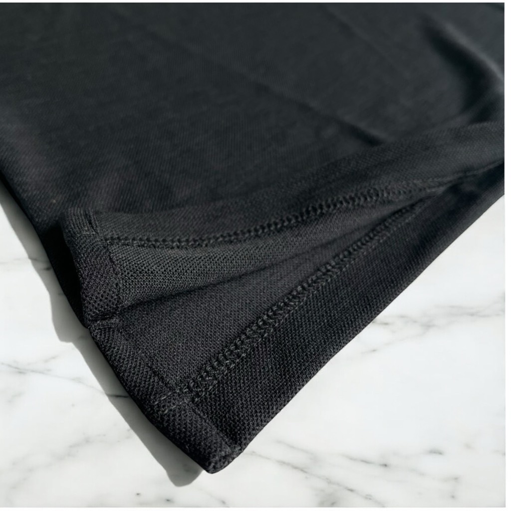 Áo Polo cộc tay nữ Mountia striped neck