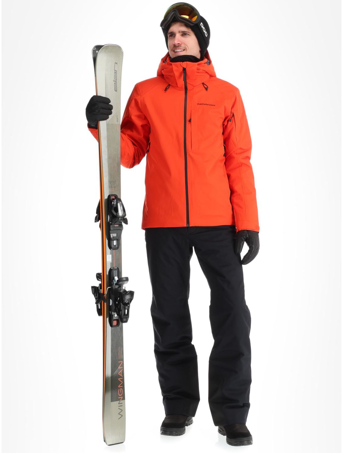 Peak Performance M Maroon Insulated Jacket
