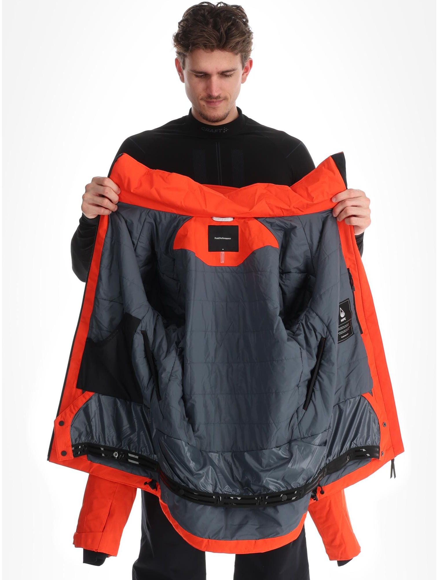 Peak Performance M Maroon Insulated Jacket