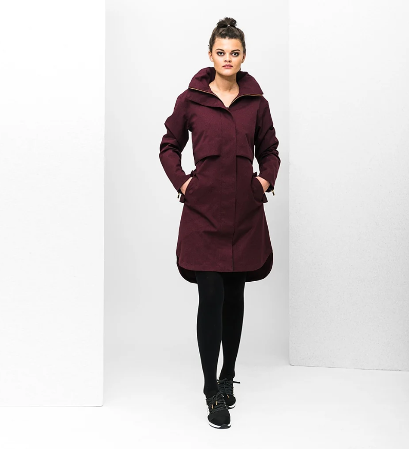 Áo khoác Mangto Nữ Regn BRGN