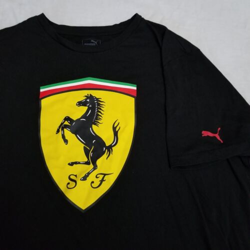 Áo Scuderia Ferrari Shield Tee Puma Men