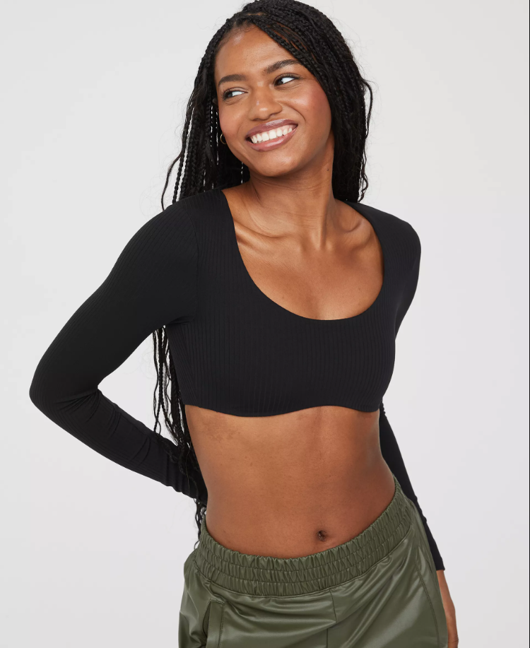 Áo thun dài tay nữ Aerie