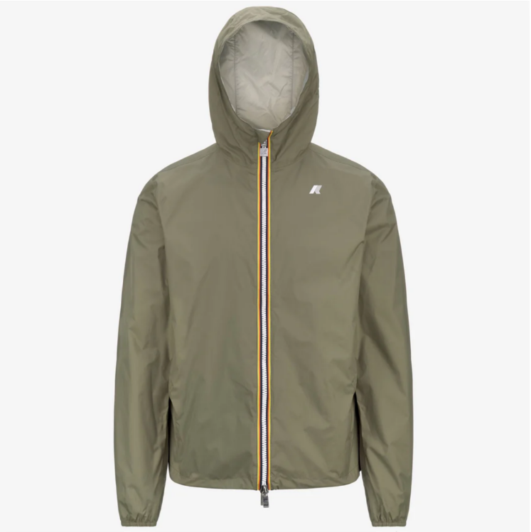 Áo khoác chống nước khoá đảo chiều K-Way Unisex