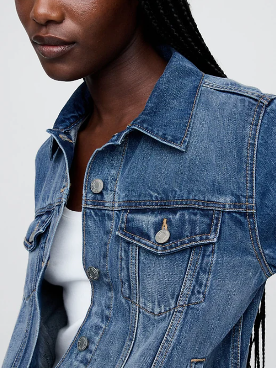 Áo khoác jean nữ GAP denim
