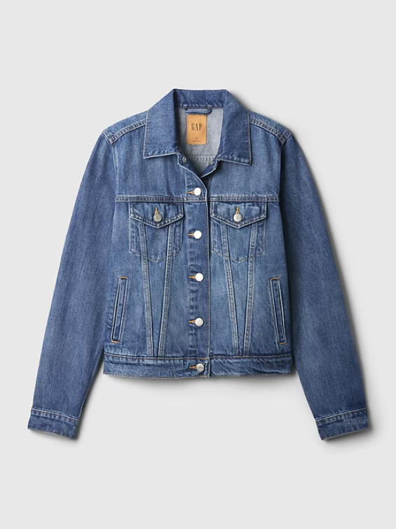 Áo khoác jean nữ GAP denim