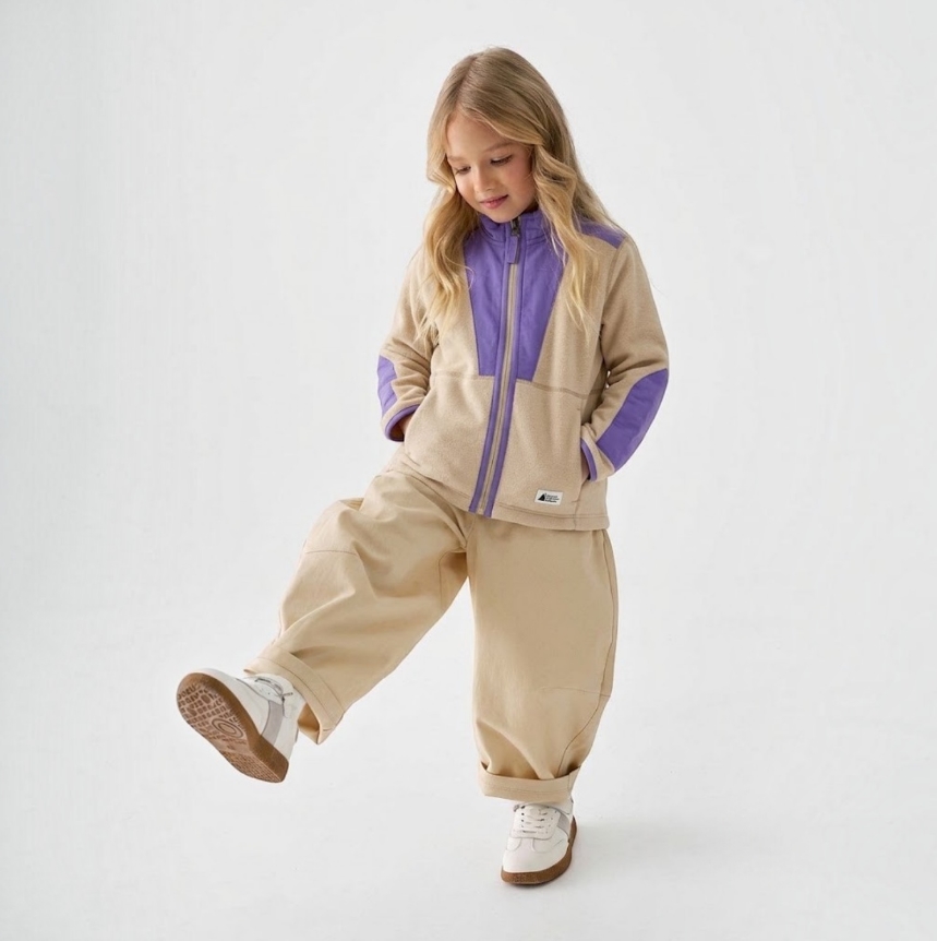 Áo kid Fireside Fleece Jacket MEC