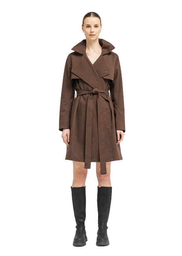Áo khoác Mangto Nữ Yr Coat BRGN