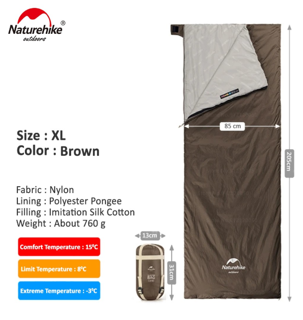 Túi ngủ Naturehike LW180