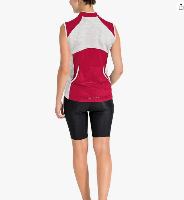 Áo gile nữ đạp xe Advanced FZ Vaude