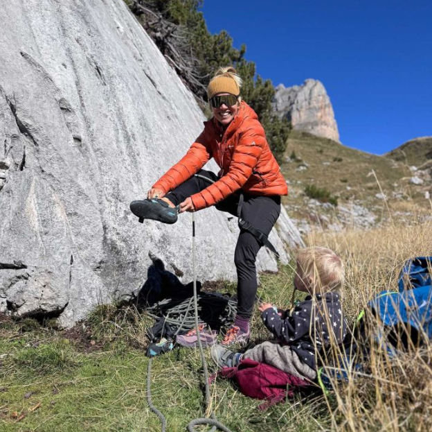 Áo khoác vaude nữ lông vũ Monviso