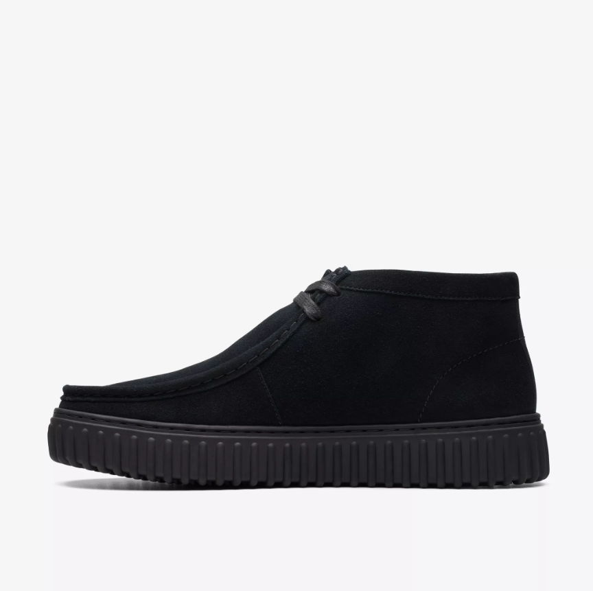 Giày da lộn Clarks Torhill Hi