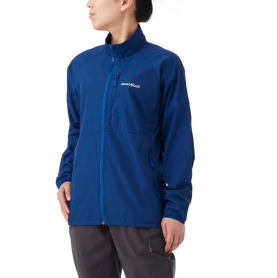 Áo khoác gió mỏng nữ không mũ Montbell