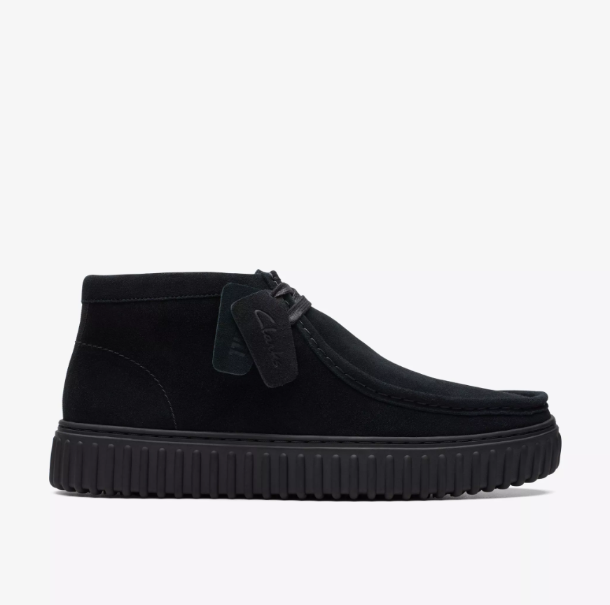 Giày da lộn Clarks Torhill Hi