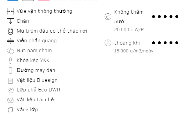 Áo khoác Mangto Nữ Regndrape BRGN