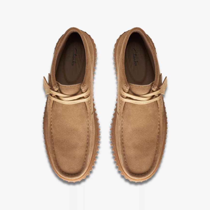 Giày da lộn Clarks Torhill Hi