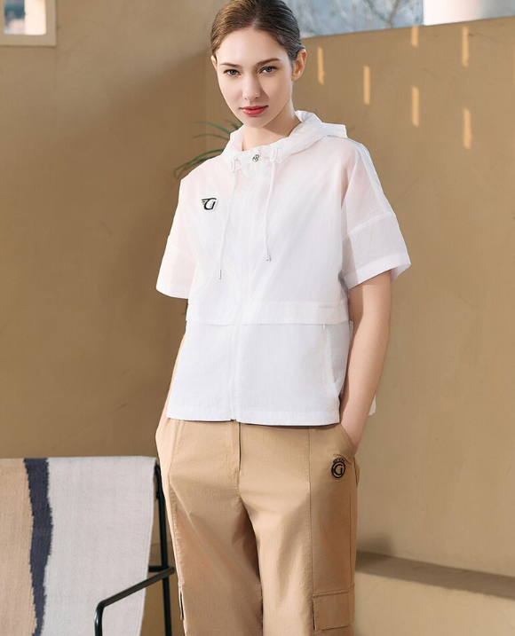 Áo khoác cộc tay nữ Geiger