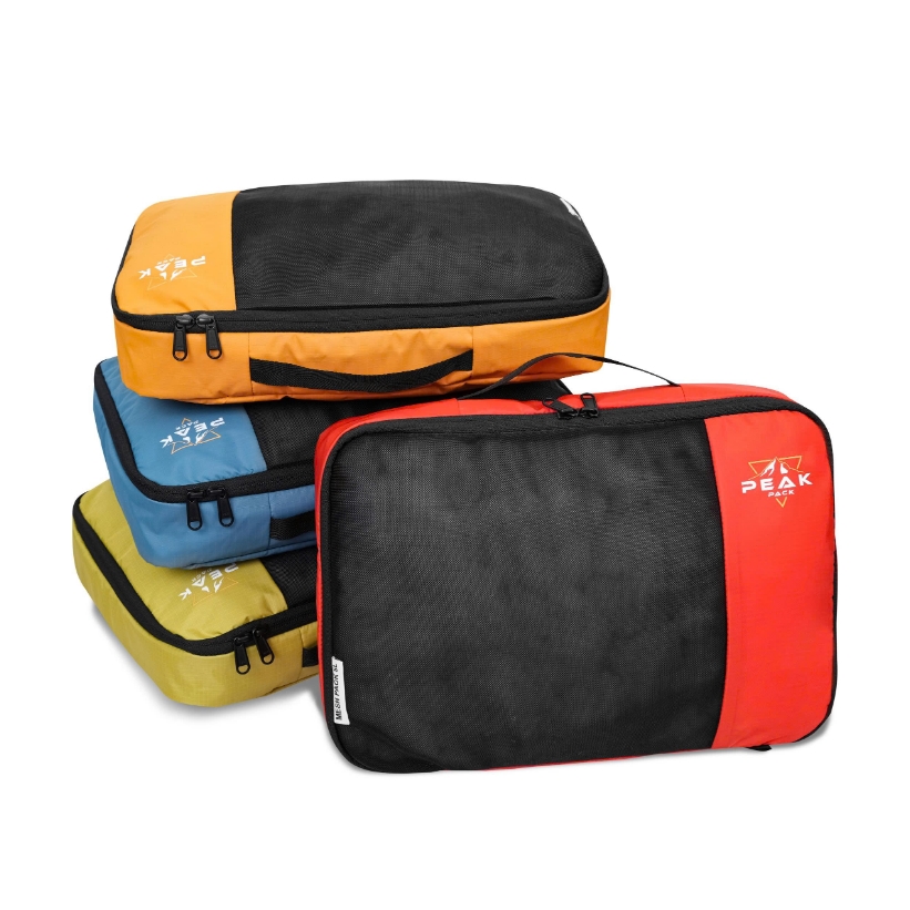 Set túi xếp hành lý PeakPack Mesh Zip Pack