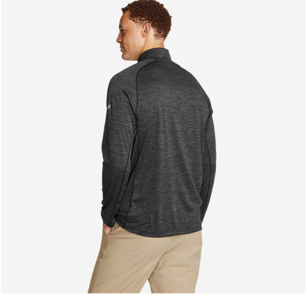 Áo Eddiebauer dài tay dài 1/4-Zip cho nam