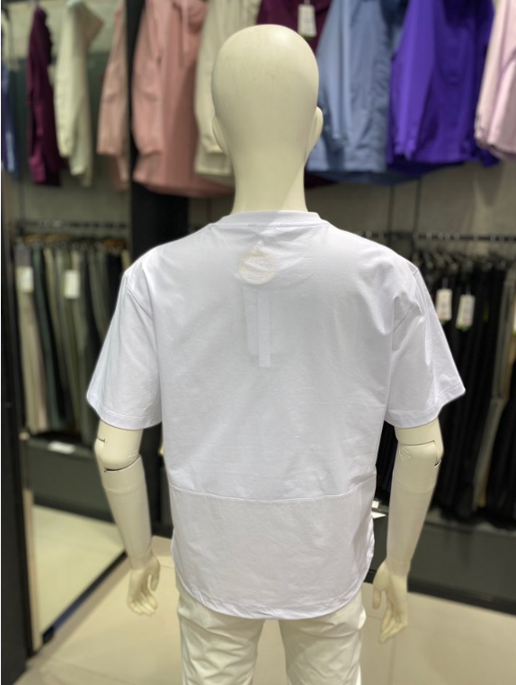 Áo phông kết hợp vải gió Mountia