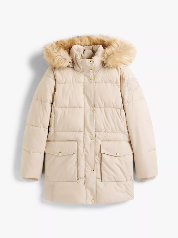 Áo khoác nữ parka trần bông Tommy Hilfiger