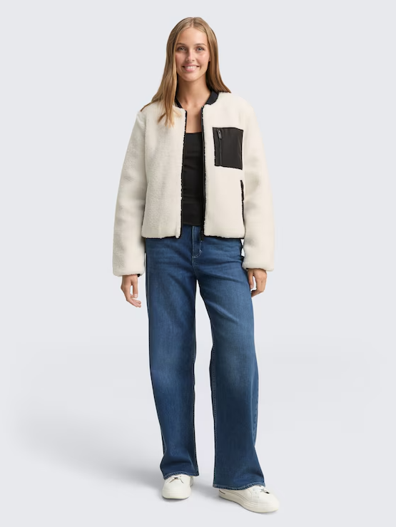 Áo khoác With Bomber Collar By Tom Tailor