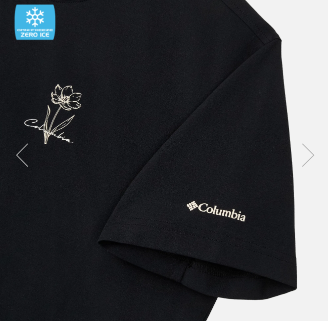 Áo phông nhanh khô nữ Columbia