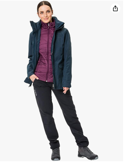 Áo khoác nữ Skomer 3in1 VAUDE