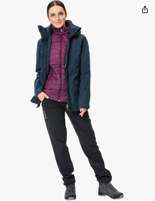 Áo khoác nữ Skomer 3in1 VAUDE