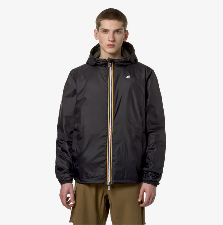 Áo khoác chống nước khoá đảo chiều K-Way Unisex