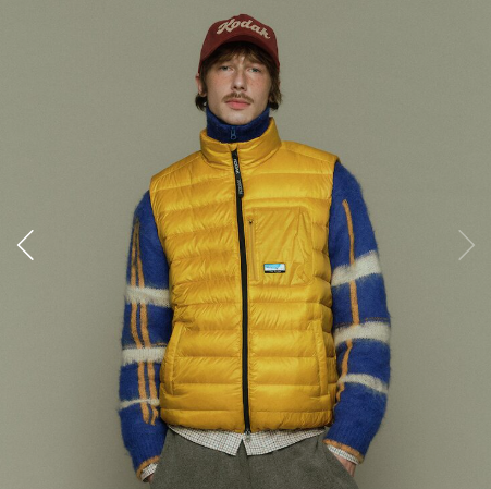 Áo khoác gile lông vũ Kodak