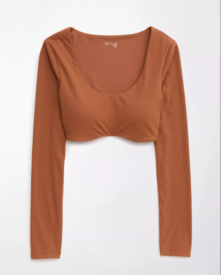 Áo thun dài tay nữ Aerie