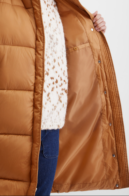 Áo khoác parka trần bông nữ Soul4me