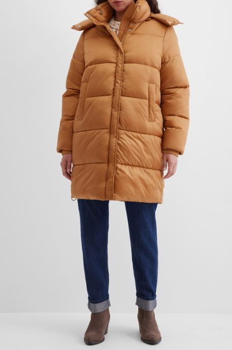 Áo khoác parka trần bông nữ Soul4me
