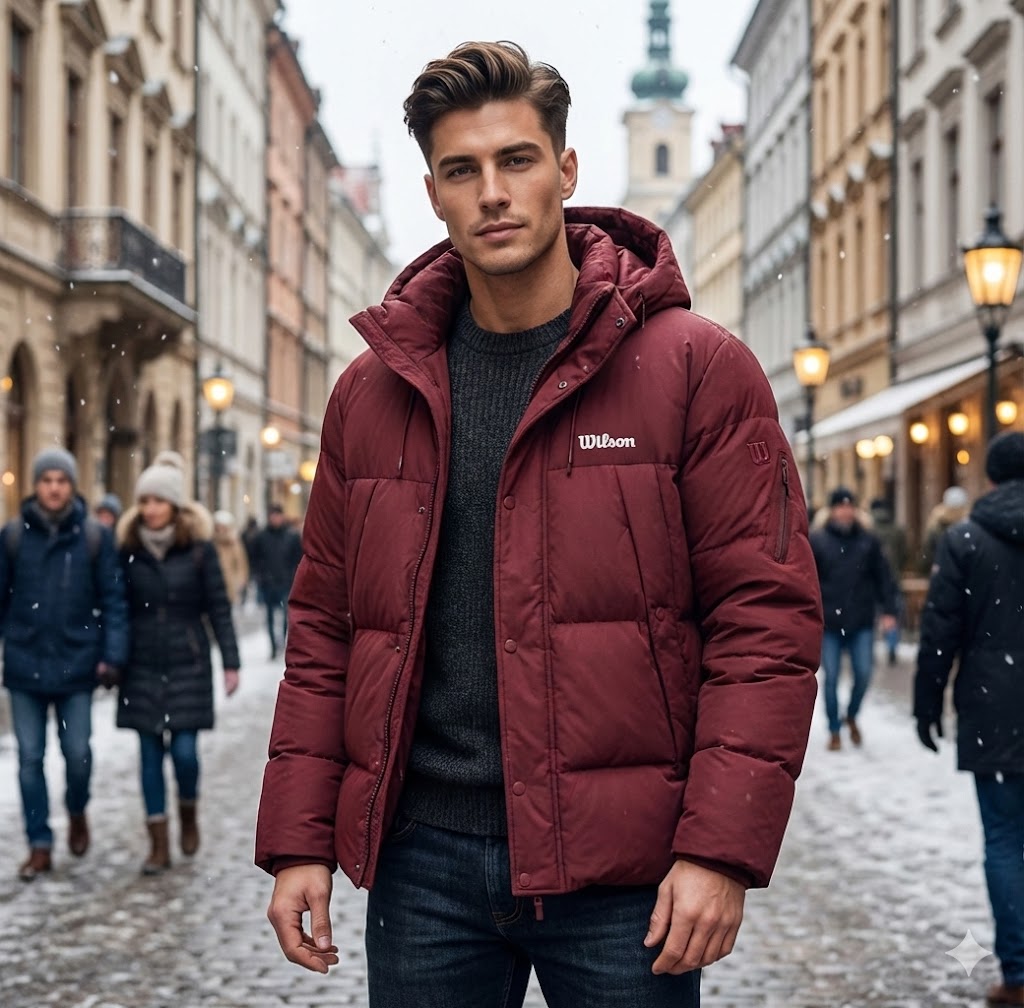 Áo khoác lông vũ nam Wilson