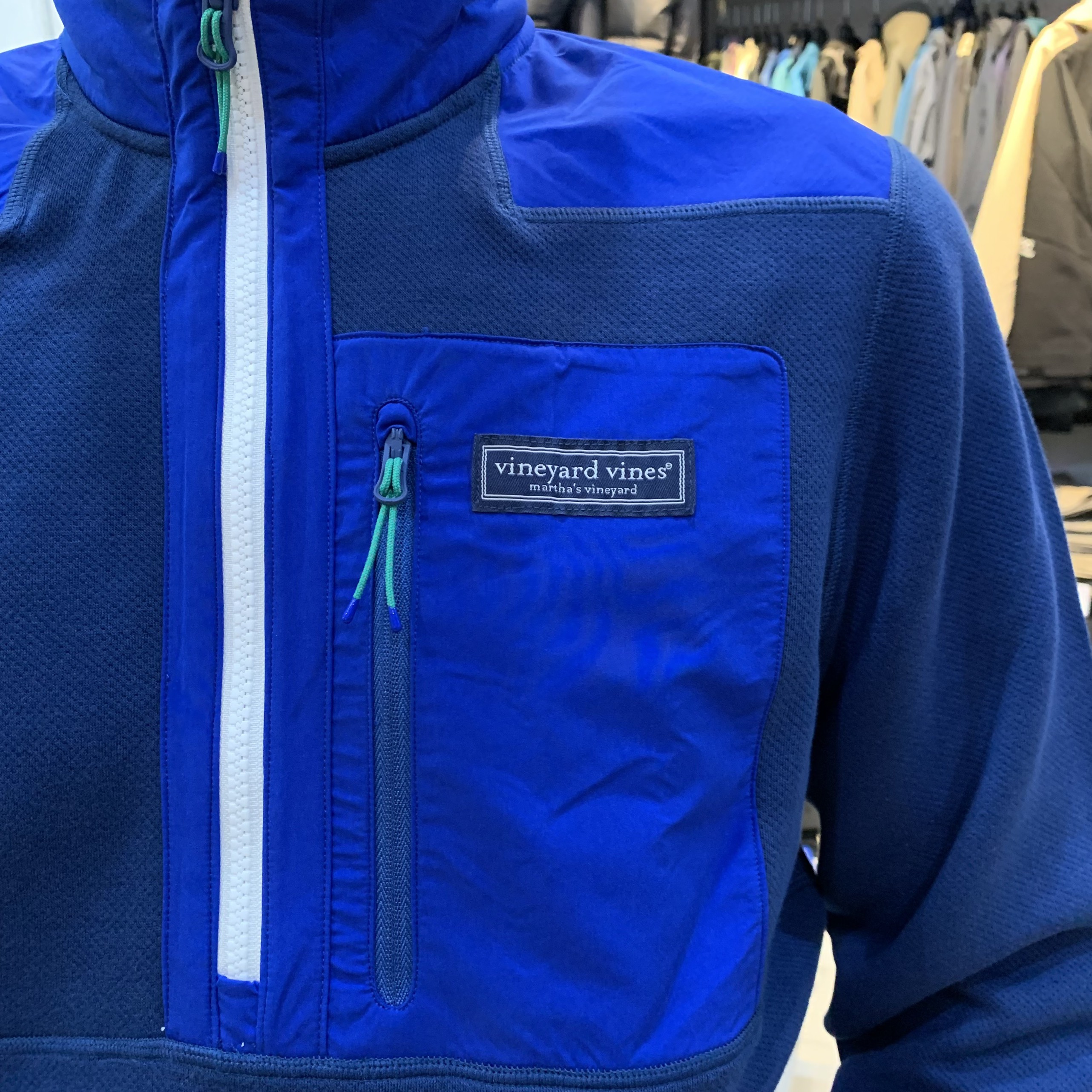 Áo Nỉ Nam 1/2 Zip Vineyardvines