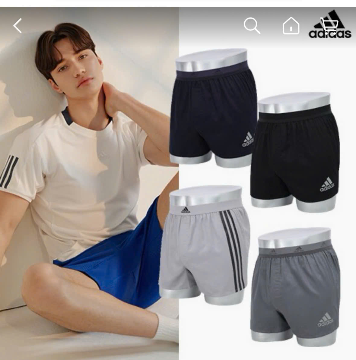 Boxer đùi Adidas