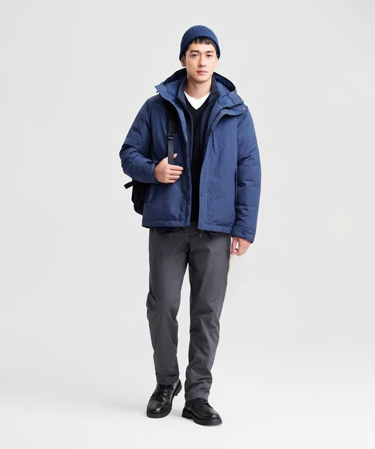 Quần dài nam lót nỉ Lativ