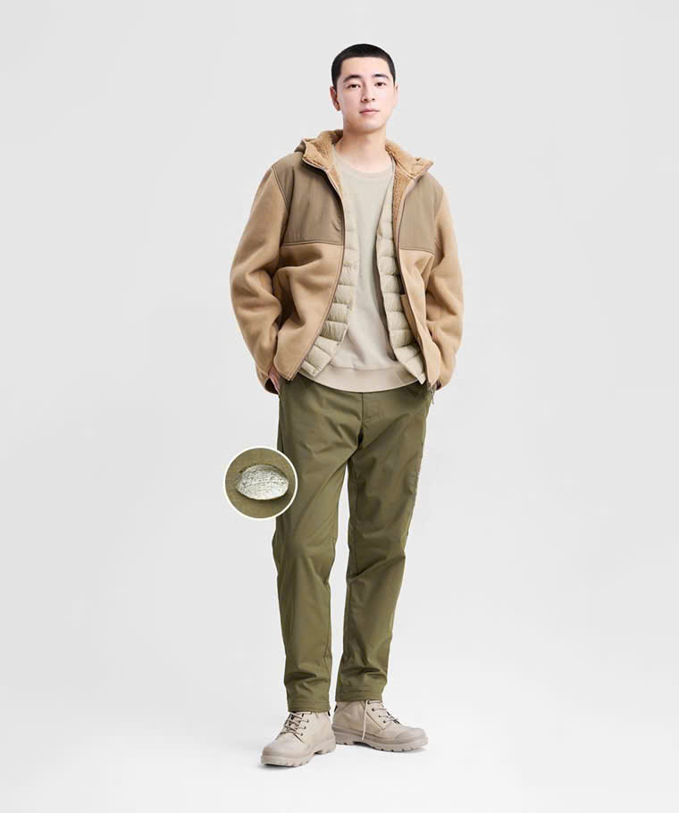 Quần dài nam lót nỉ Lativ